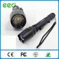 Portable recharged high lumens LED torch flashlight